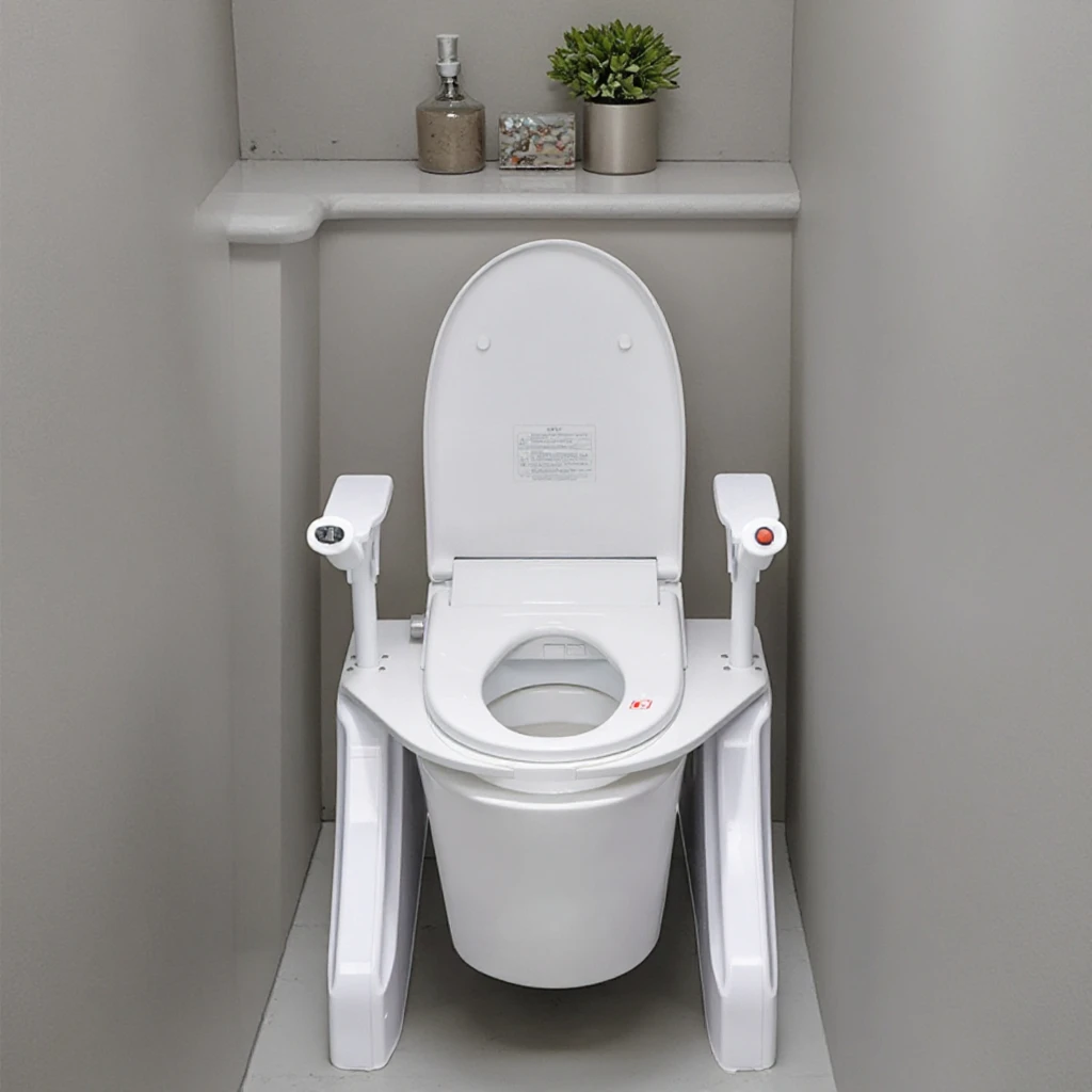 Disabled Patient Toilet Chair WC Toilets Sanitary Ware Sets Bathroom Accessories