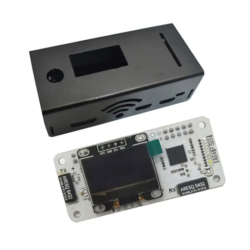 AT82-Duplex MMDVM Hotspot Board UHF VHF + OLED + Case Accessories Support P25 DMR YSF For Raspberry Pi Zero W 0W 2W 3B 4B