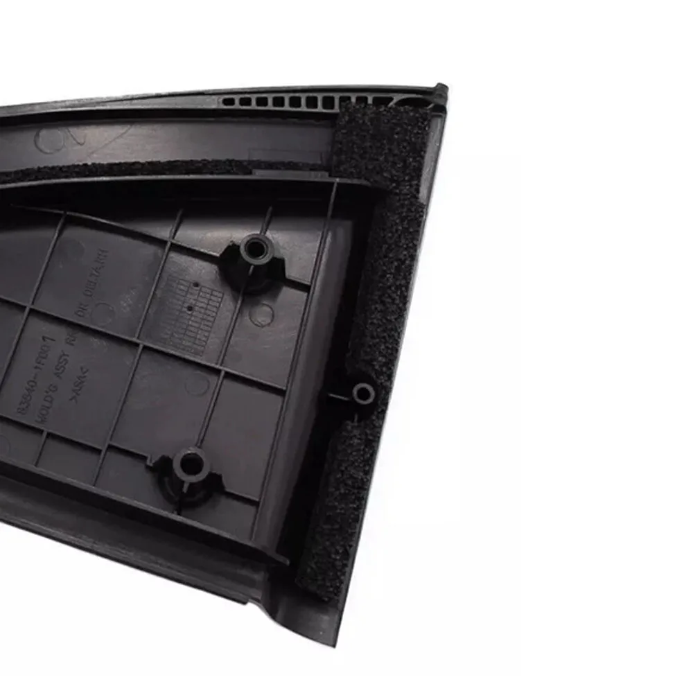 

Rear Door Exter Black For Kia Sportage 2005 2006 2007 2008 2009 2010 Outside Molding Triangle Rear Door Exterior Trim 838301F001