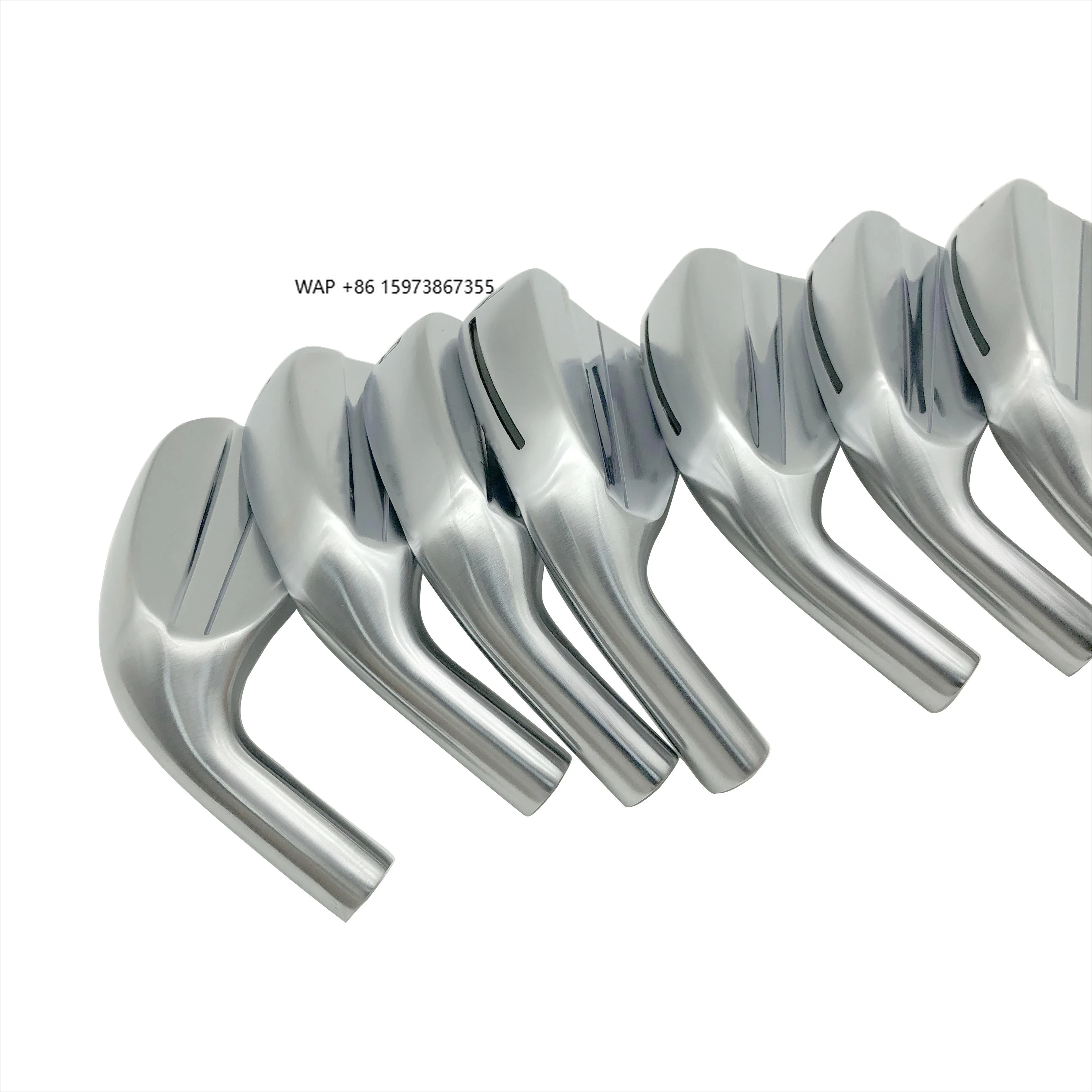 

Left Handed OEM ODM Factory Custom Silver Forged Blade Golf Iron Club #4-P Men Women Stainless Steel Golf Iron Set