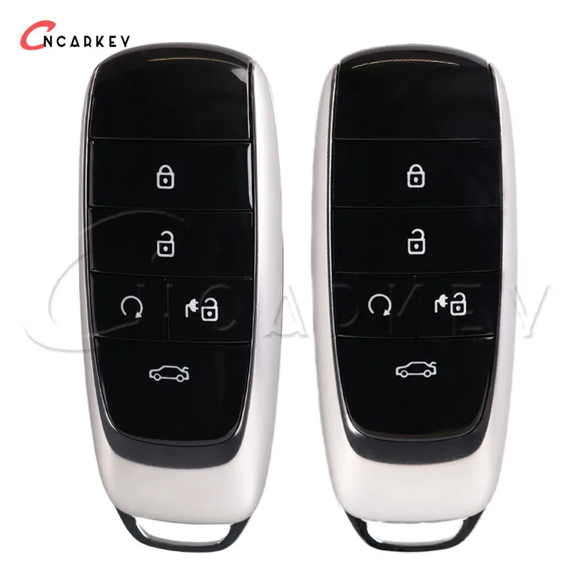 Smart Remote Key For GAC Motor Trumpchi Aion S Aion Y AION V iA5 Intelligent Remote Key Car Keyless Go 433MHZ 4A Chip 5 Buttons