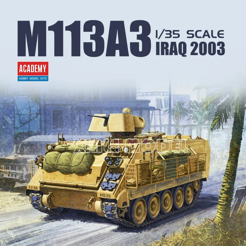 

Academy 13211 American M113A3 Armoured Personnel Carrier 1/35 Scale Model Kit