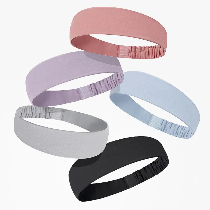 Sports Sweat-absorbent Headband Running Fitness Yoga Forehead Towel Headband Headband Spring  Summer Sports Headband