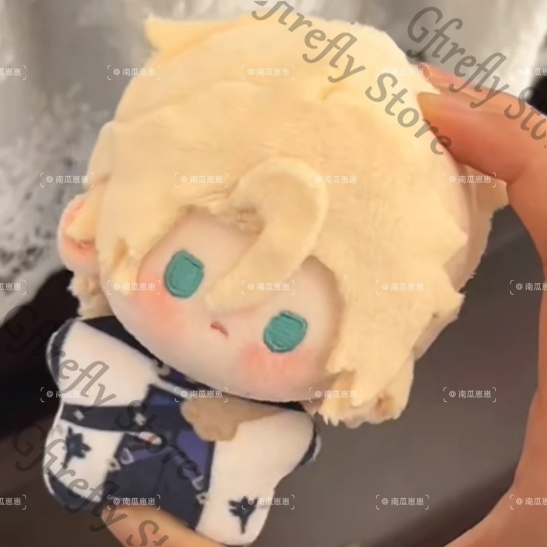 

10cm Albedo Figure Maumet Cosplay Printed Cotton Puppet Pendant Genshin Impact Cartoon Keyring Bag Charm Hang Decor Ornaments