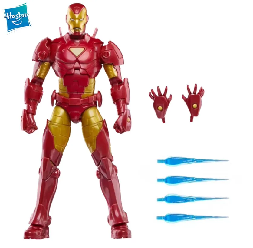 Genuíno hasbro marvel legends série homem de ferro mk85 mk20 mk9 versão em quadrinhos figura boneca 15cm pvc modelo figura ação brinquedo presente