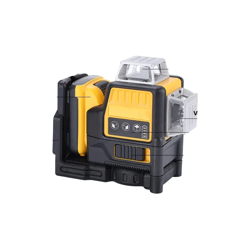CG3300 Factory High Accuracy 12-Line Infrared Ray Spirit Level 3D All-Around Wall Laser Level Battery Wall Ground-Level