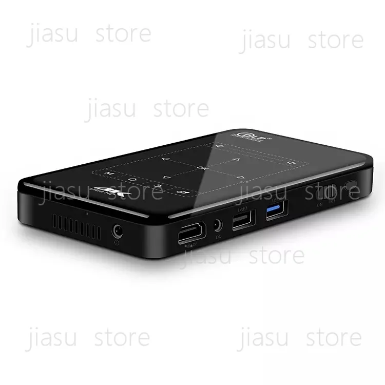 P09-II DLP Mini Projector Android 9.0 5G WiFi Full HD LED 3D Ready Built-in Battery HIFI Stereo Portable
