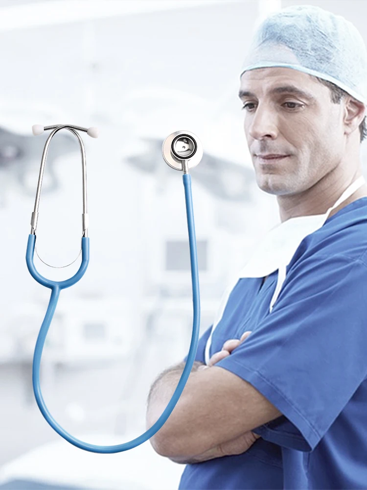 Stéthoscope médical Portable à double tête, équipement médical professionnel de cardiologie, dispositif pour étudiant, vétérinaire et infirmière