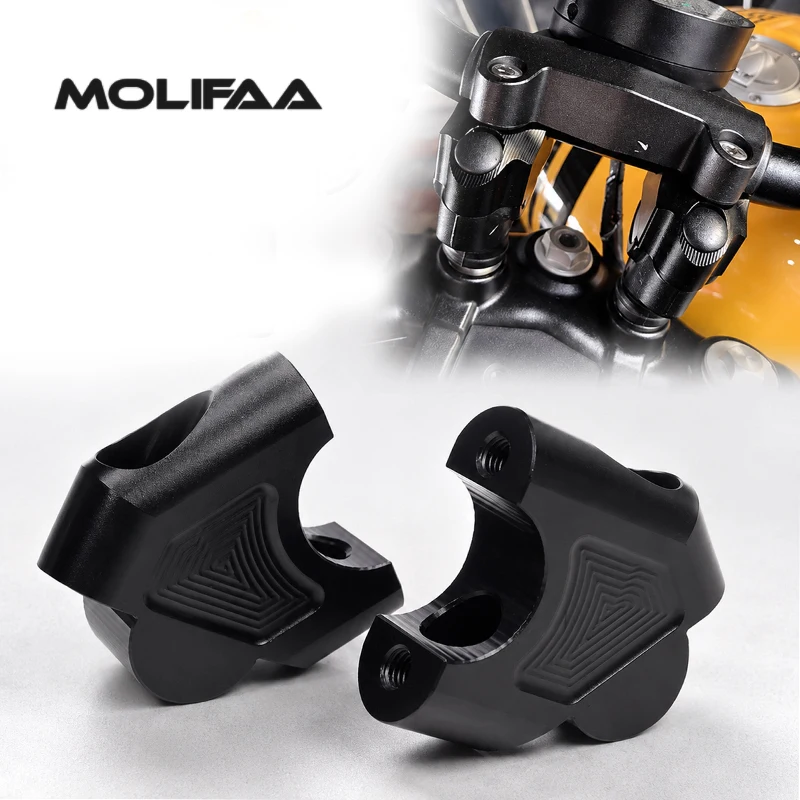 for Benelli TRK902X 902 2026 Motorcycle Handlebar Heightening Base Cover Handle Bar Raised Shifted Rearward Bracket Accessories
