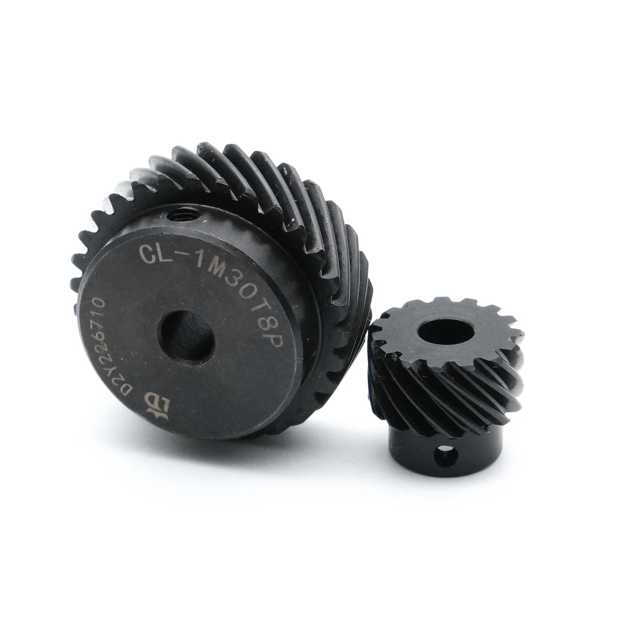 1: 2 Helical Gear 1M 15T 30T 8mm DIY Gearbox Variable Speed Right Angle Corner Device Bevel Gear