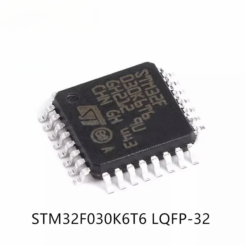 STM32F030K6T6 STM32F030 STM32 F030K6T6 F030K6 LQFP-32 ARM Cortex-M0 32-bit Microcontroller MCU IC Controller Chip Original