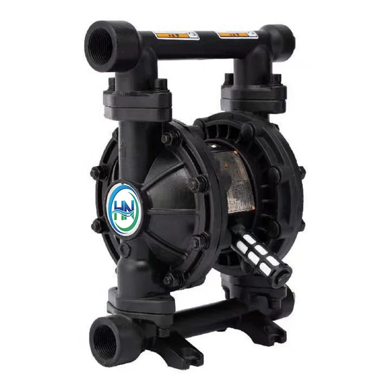 1 inch cast iron QBY25 diaphragm pump manufacturers, oil, chemicals, sludge pneumatic  