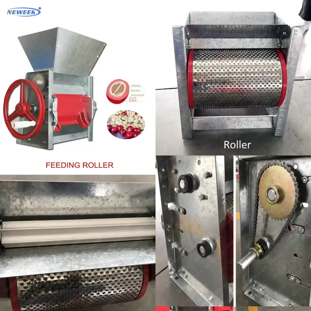 NEWEEK Kenya Market Manual Small Cocoa Bean Coffee Pulping Machine Price