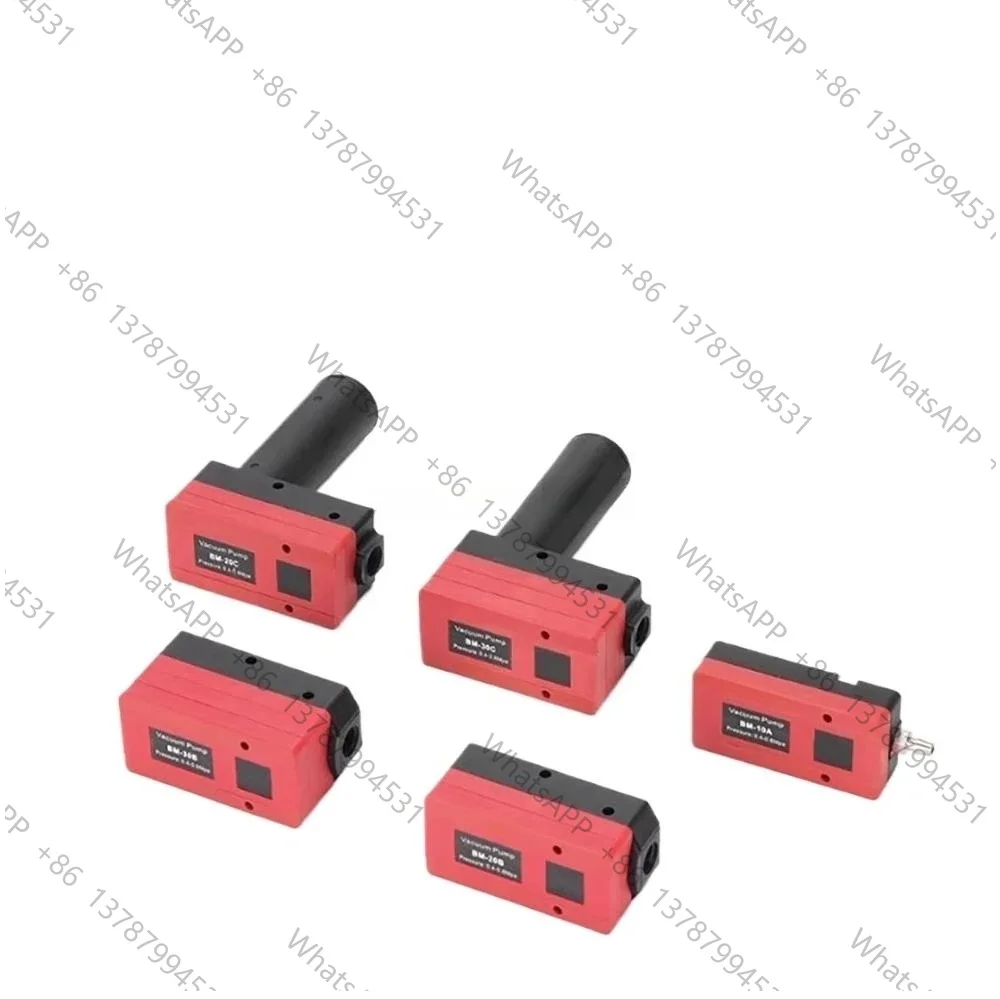 BM Multis Stage BM05/BM10/BM20/BM30-A Vacuum Generator Pump BX30-C Negative Pressure Ejector Flow Pneumatic Large Suction PBM
