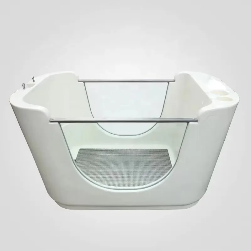 منتجات الحيوانات الأليفة لتنظيف الحيوانات الأليفة، منتجات سبا للاستحمام والقطط والكلاب، حوض سباحة على شكل حيوانات