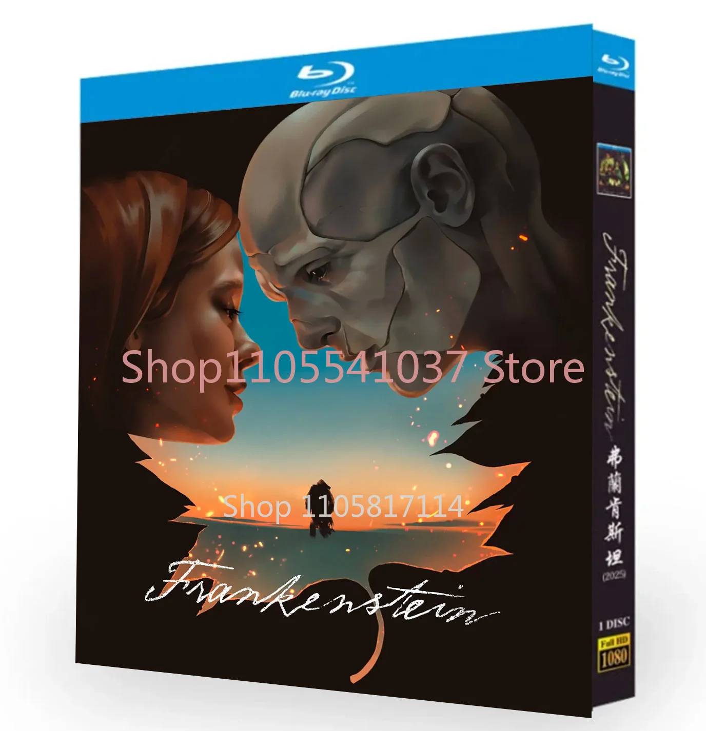 Frankenstein Blu-ray Disc 2025 Version Classic Horror Movie High Definition BD YIHUI