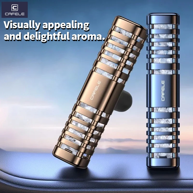 معطرات الهواء للسيارة تنفيس الهواء مشبك عطر السيارة ناشر رائحة الطبيعة مع خرز عطر متعدد موزع رائحة السيارة