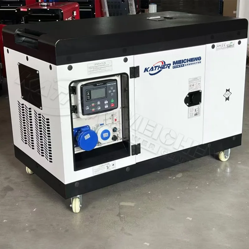 Silent Diesel Generator 50Hz/60Hz 20kva 50kva 100kva 200kva 300kva Kw Durable High Power Portable Diesel Generator 80Kva