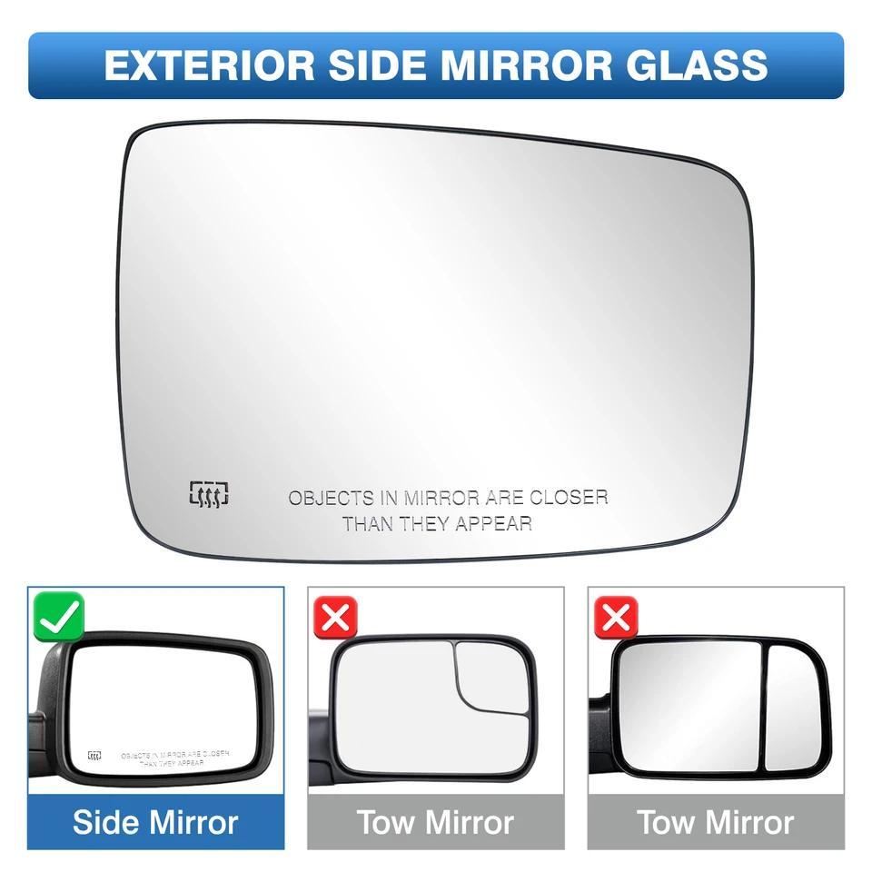 Retro Audi A6 Rétroviseur Chauffant Gauche Pour Mini Cooper F54/F55/F56 ( 2014-2020) - Verre Aramox - Réf 51167366039 Mini Retroviseur