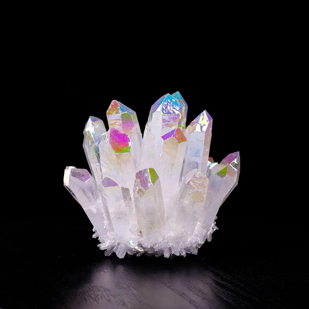 1PC Natural Citrine Phantom Quartz Crystal Cluster, Mineral Specimen for Reiki Healing, Home Decoration & Crystal Collection