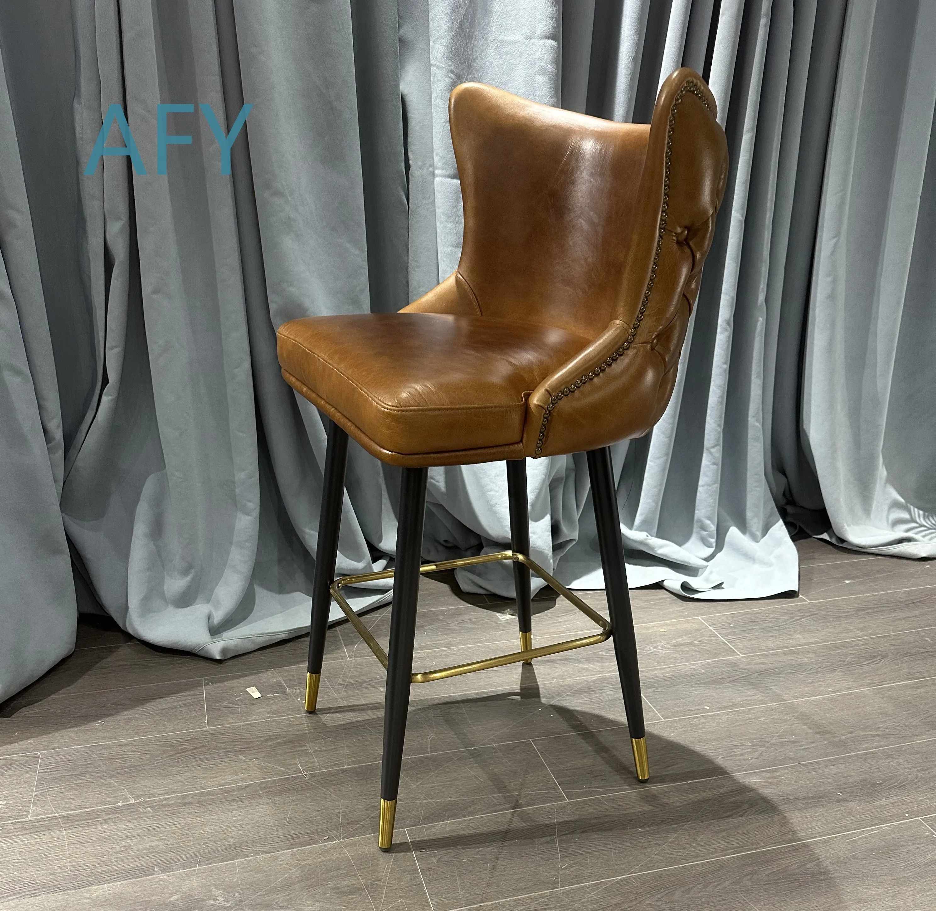 Silla de Bar de Cuero de Estil - Home Bar Seating reseña y precio