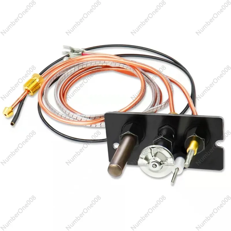 Propane & Natural Gas Fireplace Pilot Assembly Include Pilot Tube, Thermocouple and Ignitor Wire Used for Fireplaces