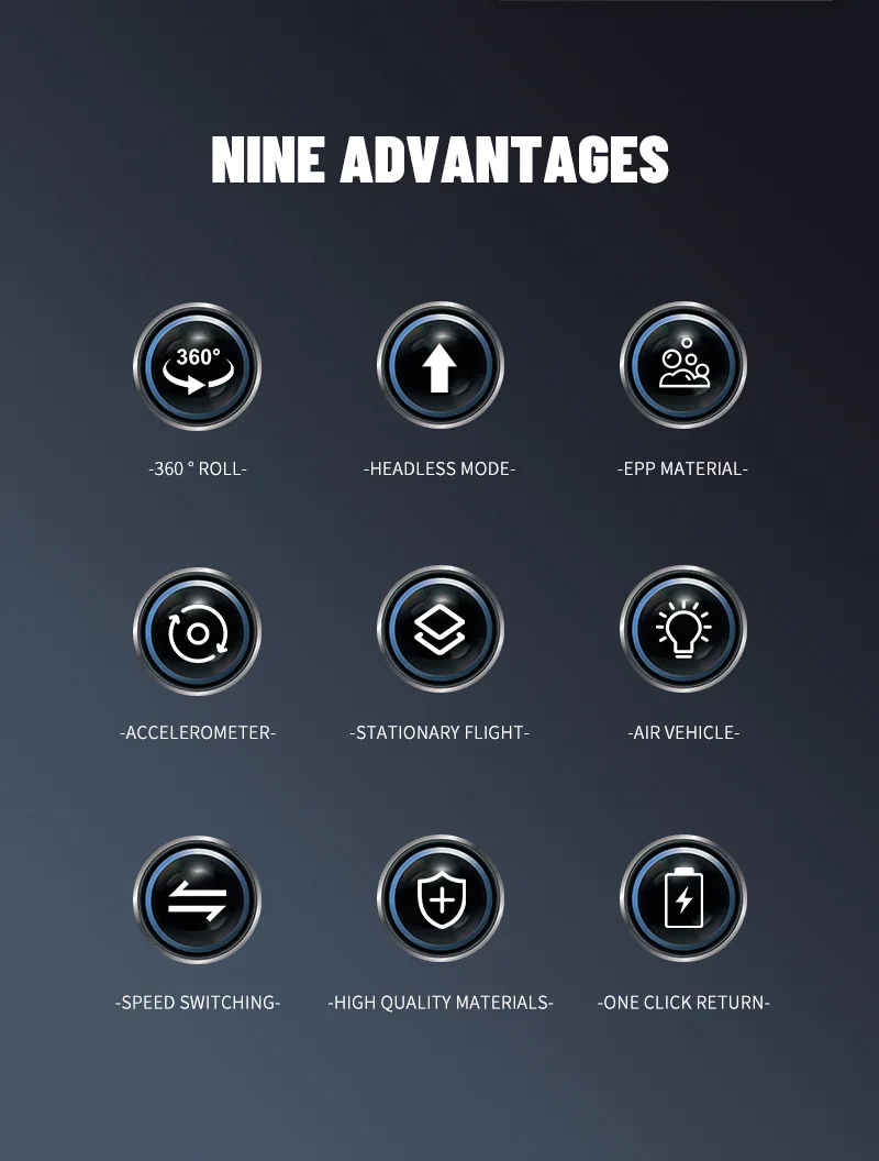 L0713 2.4G RC Pterosaur Drone - EPP Foam Crash-Resistant, 360° Stunt, One-Click Control, Colorful Winged Dinosaur Toy Plane