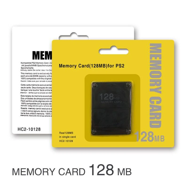Новая карта памяти 8 м/16 м/32 м/64 м/128 м/256 м для геймпада Sony PS2, высокоскоростная игровая карта памяти Gameboy Micro для Sony PS2