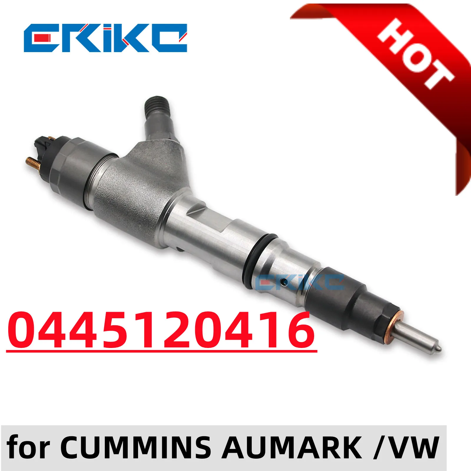 ERIKC Common Rail 0445120416 DIESEL Fuel Injector Nozzle 0 445 120 416 for CUMMINS AUMARK /VW 5264272 5367084 2P0130201A