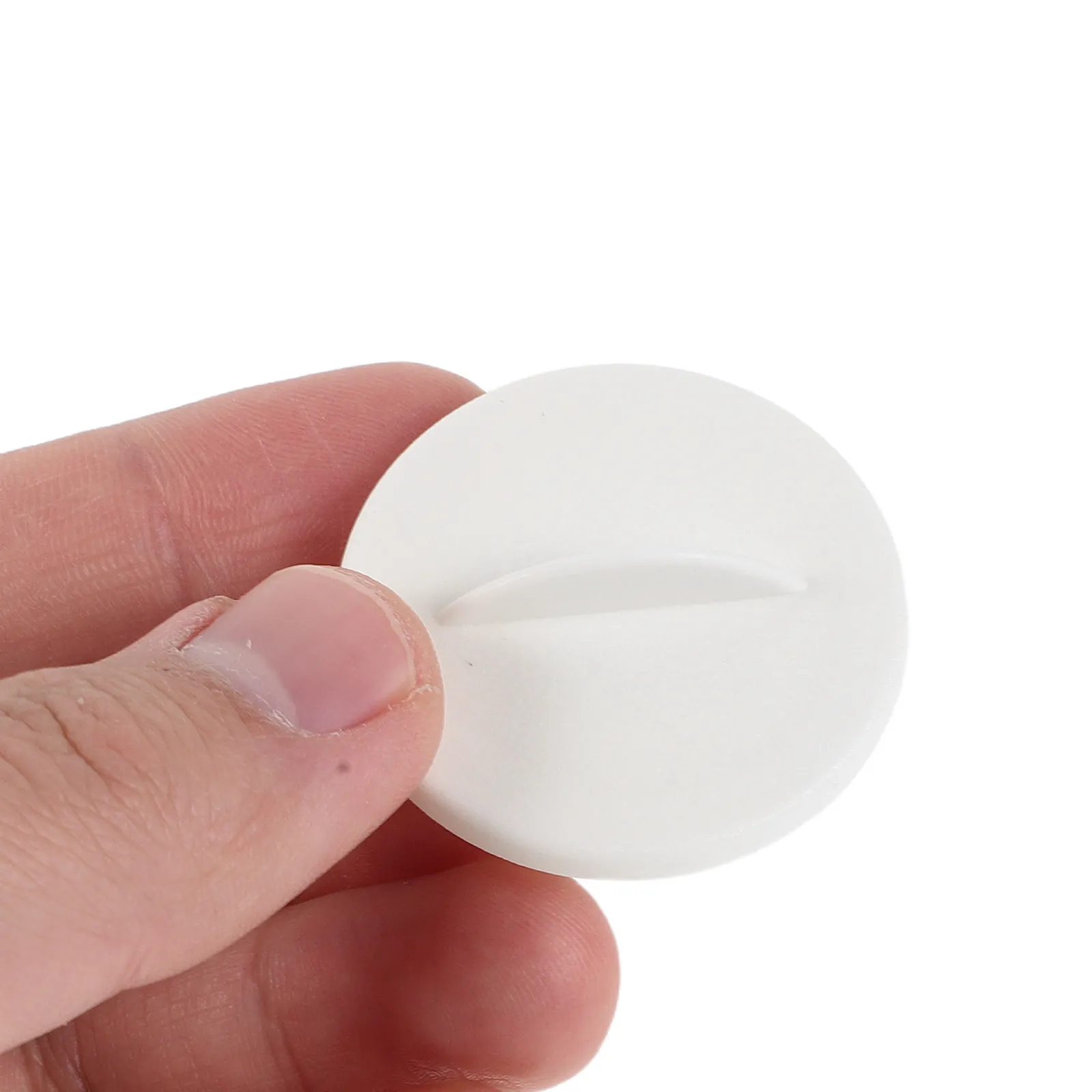 24Pcs Hydroponic Plant Spacer Caps White Round 1.5 Inch Hole Covers Indoor Growing System Pod Lids Efficient Moisture Control