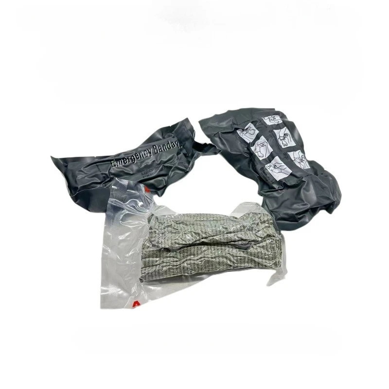 مجموعة الصدمات الطبية ضمادة إسرائيلية 4 بوصة/6 بوصة الإسعافات الأولية في حالات الطوارئ للتخييم في الهواء الطلق والمشي لمسافات طويلة - الحماية الأمنية للعناية بالجروح