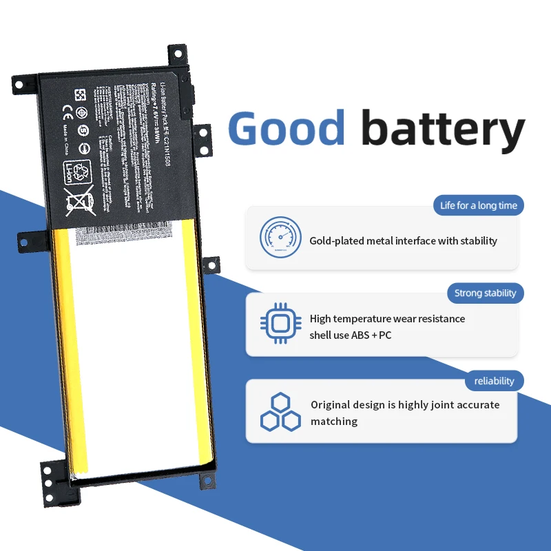 Imagem -03 - Bateria do Portátil para Asus X456u X456ua X456ub X456uf X456uj X456ur X456uv A456u F456u R457u 38wh Suozhan-c21n1508