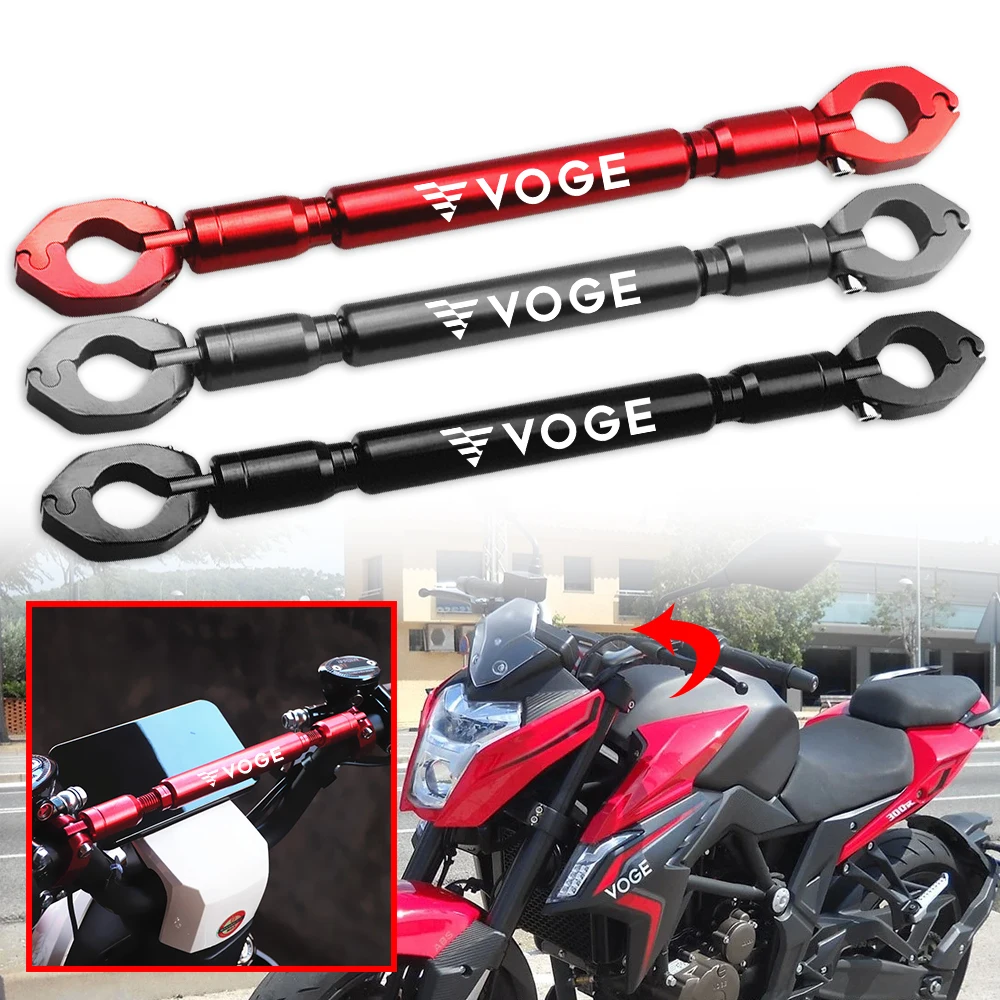 

Fit For LONCIN VOGE 300R 300DS 300AC 300 R Accessories Motorcycle Balance Bar Handlebar CNC Crossbar Levers Phone Holder Parts