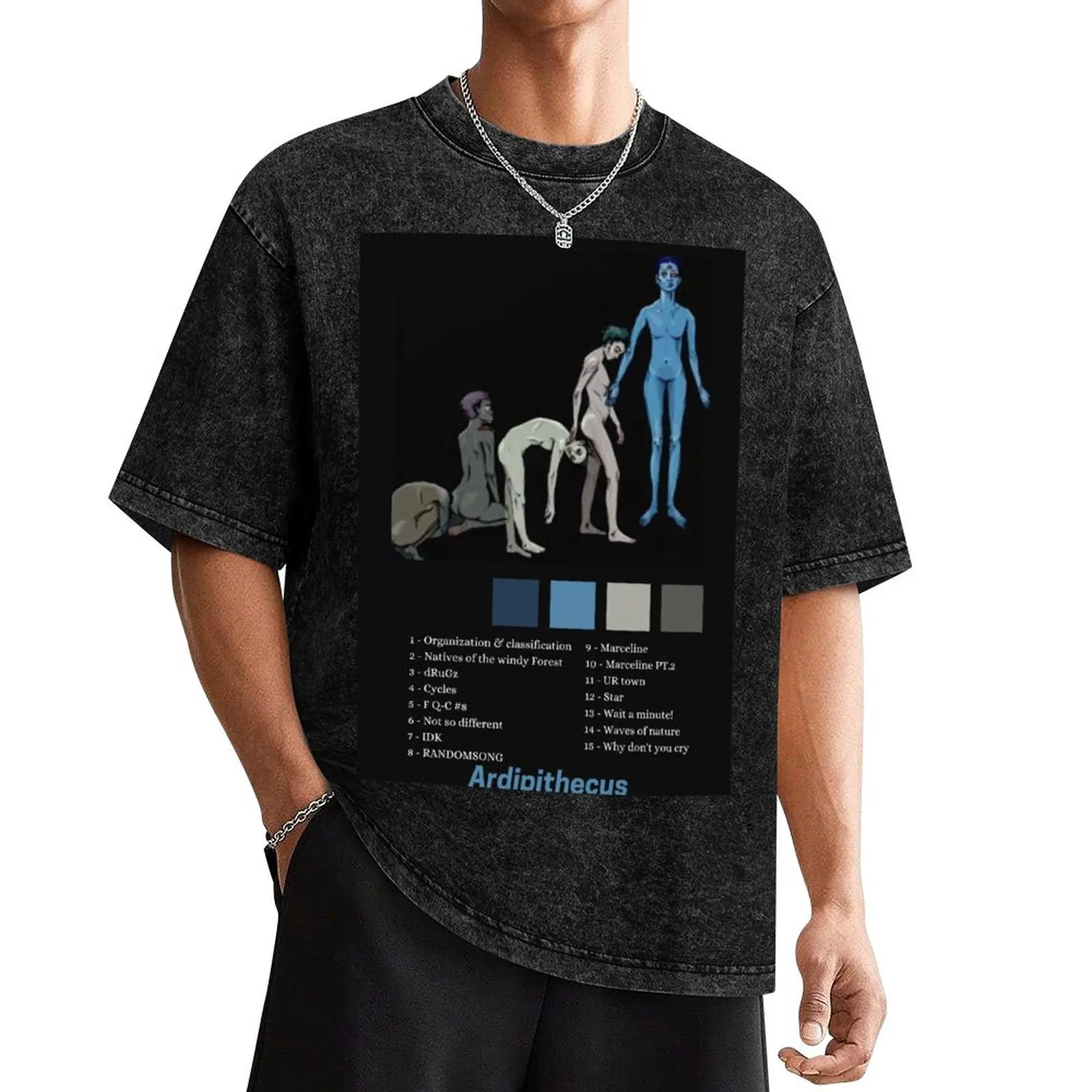 

Ardipithecus T-Shirt anime stuff summer tops summer clothes men clothes