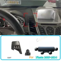 Car Phone Holder For Ford Fiesta 2009-2014 Gravity Stand Mount Support Horizontal GPS Mobile Bracket Accessories With Base