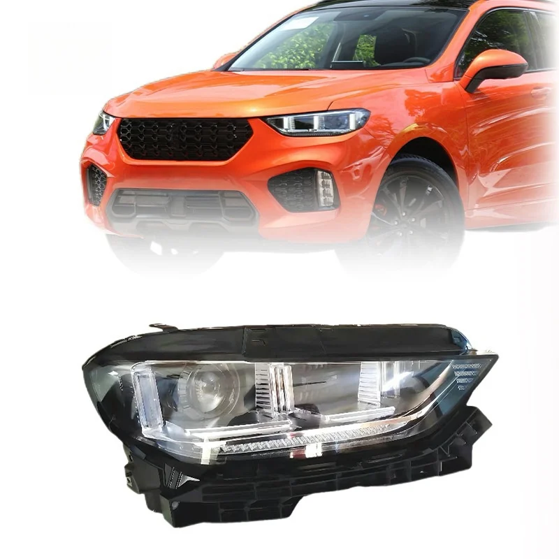 Per faro a LED Accessori auto per Great Wall WEY VV5 2017-2020 Gruppo faro modificato Indicatore di direzione Luce di marcia diurna