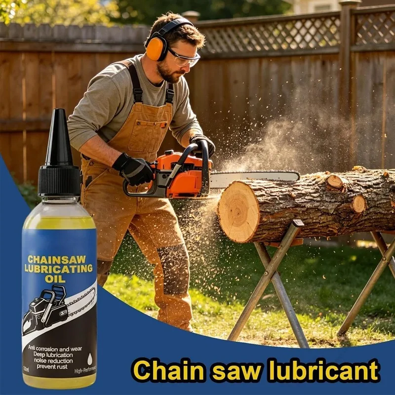 Multi‑Purpose Lubricant 100ml Chainsaw Lubricant Oil Bike Chain Lubricant Rust‑Proof Deep Penetrating Lubricant Hedge Trimmer
