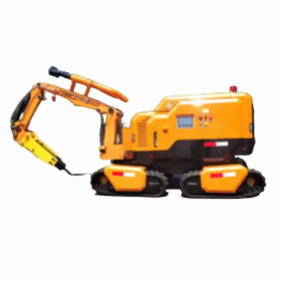Compact Remote Control Demolition Robot For Indoor Renovation Concrete Crushing