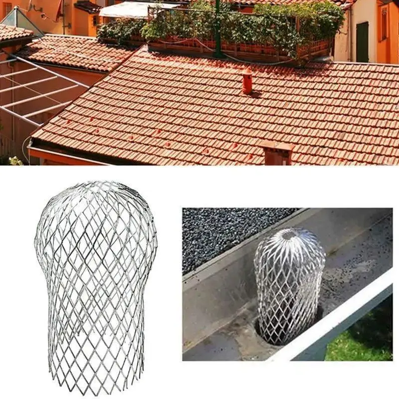 NewLeaf-blocking Filter Gutter Filter Eaves Roof Drainage Pipe Floor Drain Filter Anti-blocking Gutter Cleaning Accessories