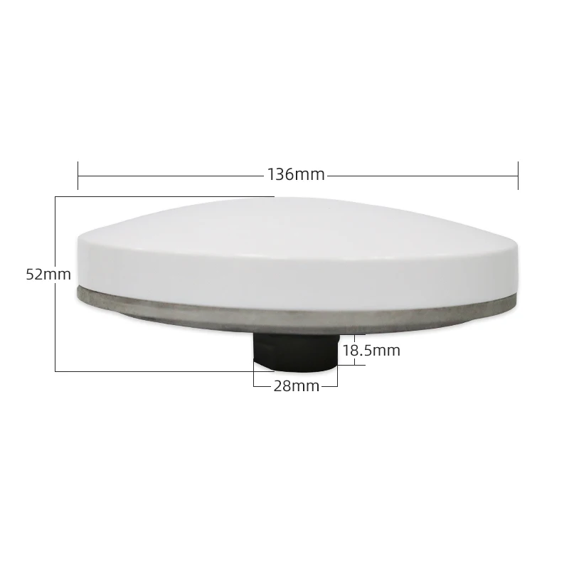 4-Star Ceramic GPS Antenna with TNC Interface Full-Screen Compatible for RF Patch Cables GNSS & GPS Band Measurement