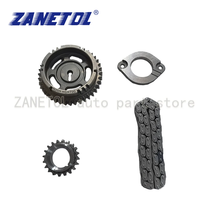 

ZANETOL Set 4pcs Timing Chain & Component Kit for DODGE GRAND CARAVAN 2005~2010 for JEEP WRANGLER 2007~2011 68001402AA 7B0198026