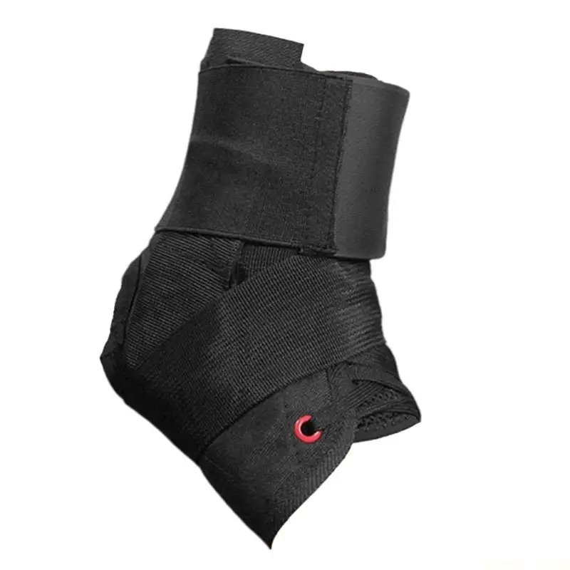 U2JB Adjustable 8 Strap Ankle Brace for Sports Injury Prevention & Joint Support
