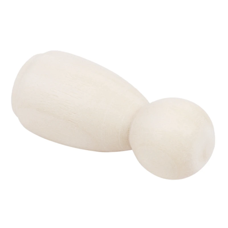 Muñeca familiar de madera sin pintar, muñeco de boda, decoración de bebé, garabatos, hombre de madera, 100 piezas