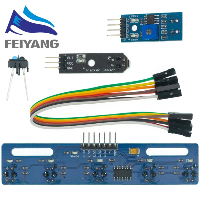 TCRT5000 IR Infrared Line Track Follower Sensor TCRT5000L Obstacle Avoidanc For Arduino AVR ARM PIC DC 5V