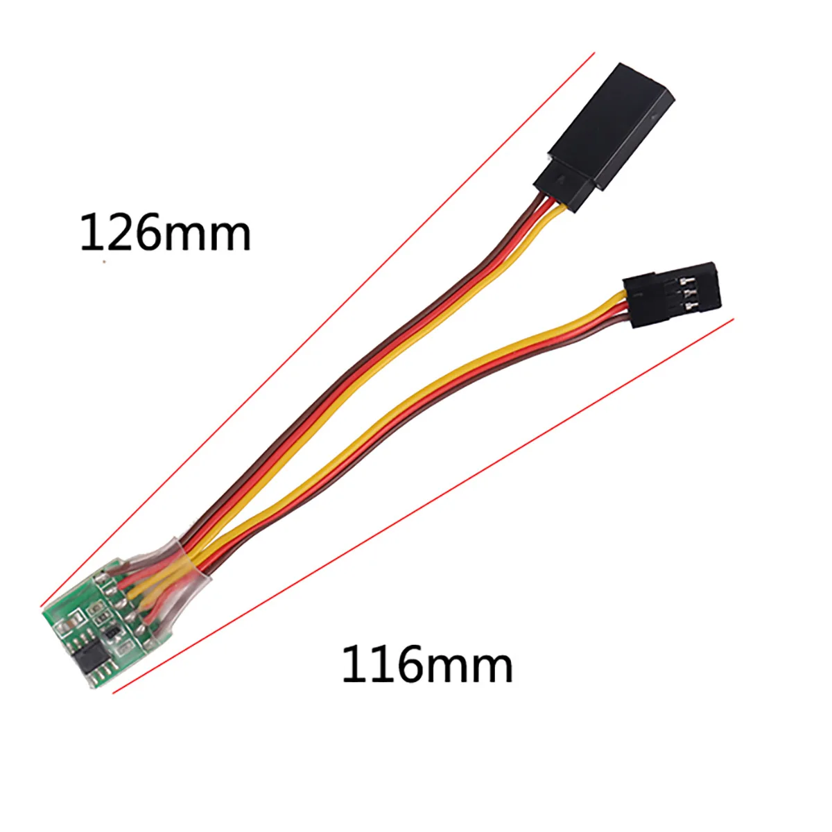 

30PCS Mini Servo Inverter High Pressure Rotation 5-6V 3-24V JR Futaba Support For RC SG90 MG90S 9g Servo Reverse Servo RC Parts