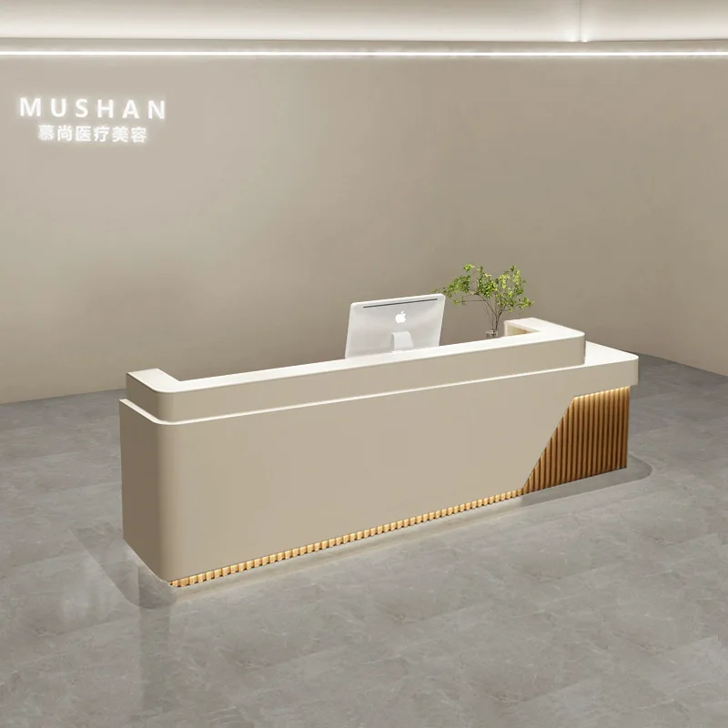 Simple beauty salon Light luxury bar Medical beauty front desk Yoga studio checkout page Health salon Baking paint Hotel