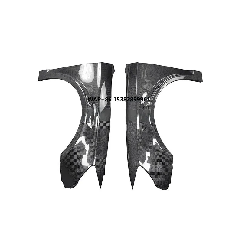 Car A3 S3 Dry Carbon Fiber Fender Side Fender Mud Flare Body Kits for  A3 S3 2014 2015 2016 2017 2018 2019 2020 2021 2022