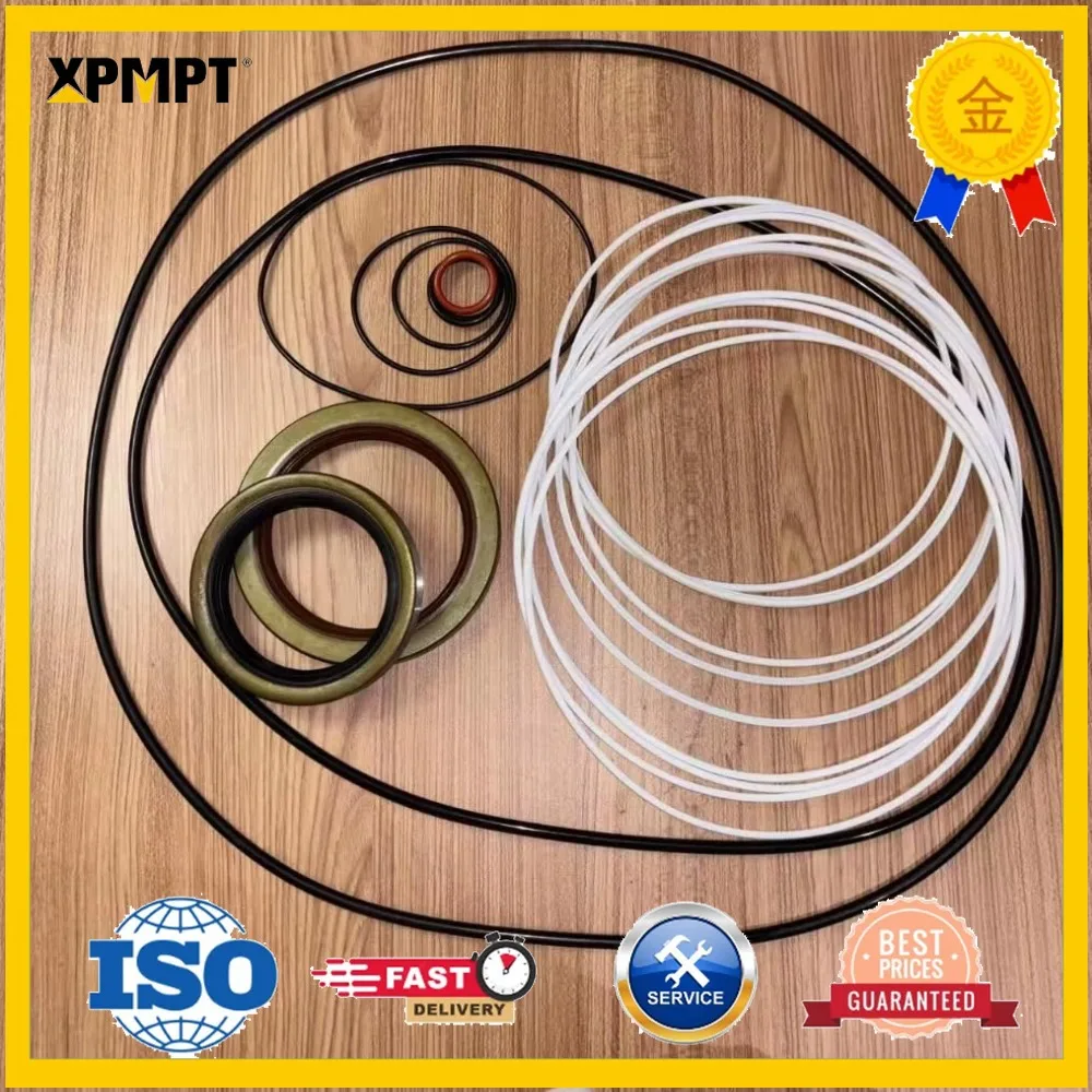 Transmission Seal Kit Compatible with Komatsu D375A-1 Bulldozer S/N 15001-UP Overhaul Repair Hydraulic Oil Seal Set