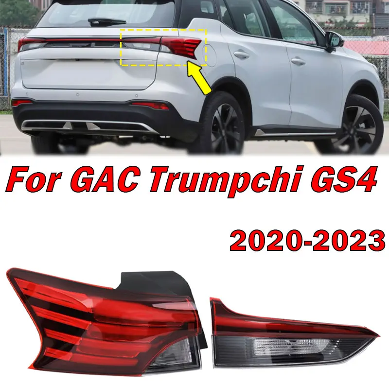 

Автомобильные аксессуары, задний фонарь для GAC Trumpchi GS4 2020 2021 2022 2023, задний фонарь, сигнальная лампа, стоп-сигнал, автомобильный фонарь в сборе