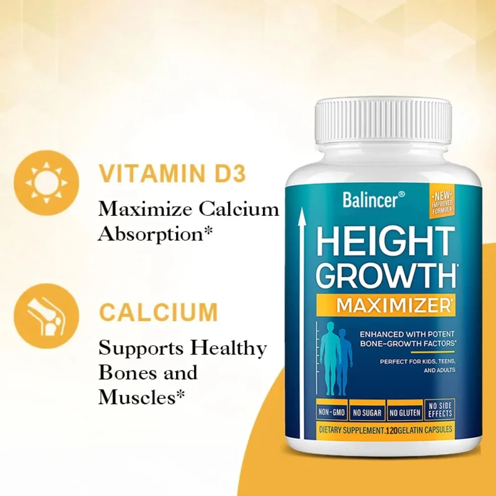 Height Growth Maximize - Promote Healthy Development and Natural Growth in Children and Adolescents Supplements
